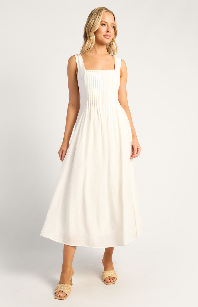 Angel white maxi dress