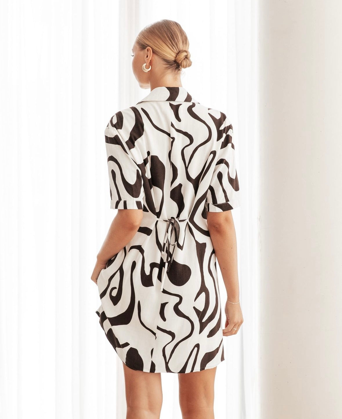 Elise Short Sleeve Blazer Dress
