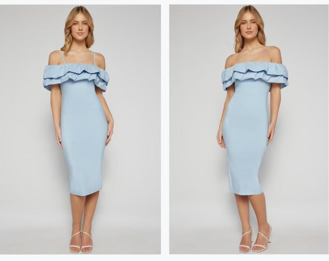 Sky blue dream dress