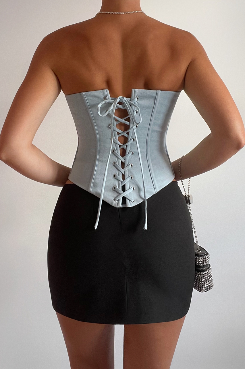 Minika Denim Corset