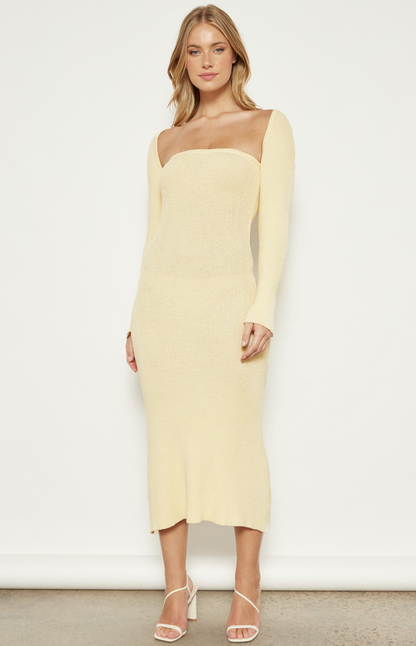 Lemon Crotchet Dress with Bolero