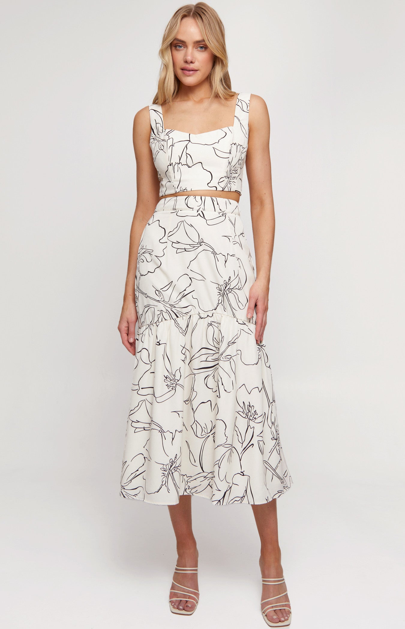 Abstract Print Top
