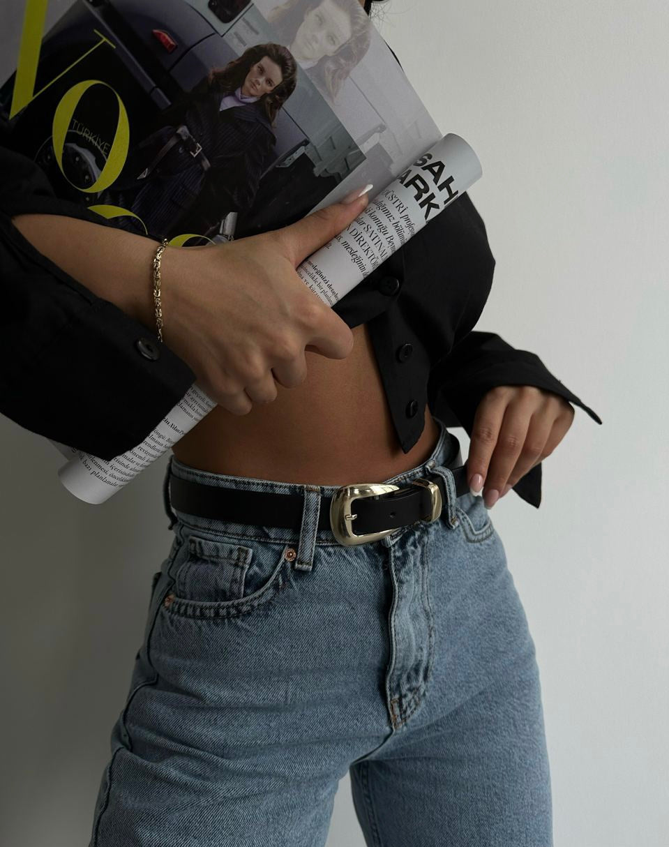 Gold Buckle Belt
