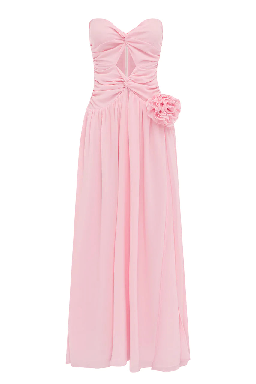 The Rosette Gown Pink