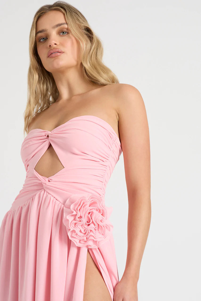 The Rosette Gown Pink