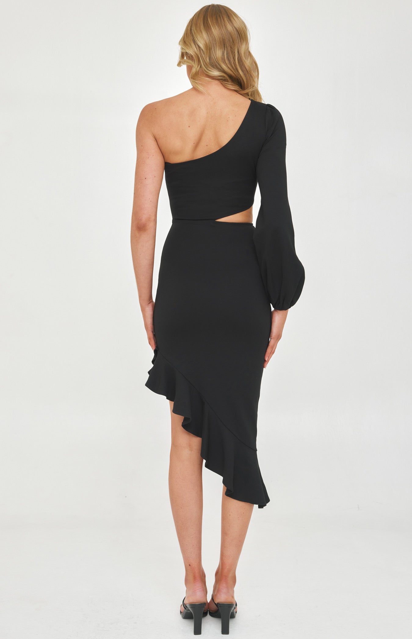 Elize Bodycon with Asymmetric Hem