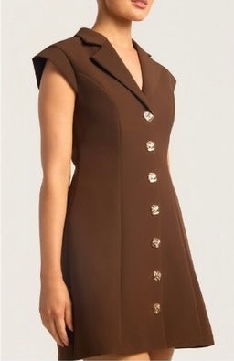 Chestnut chic dress