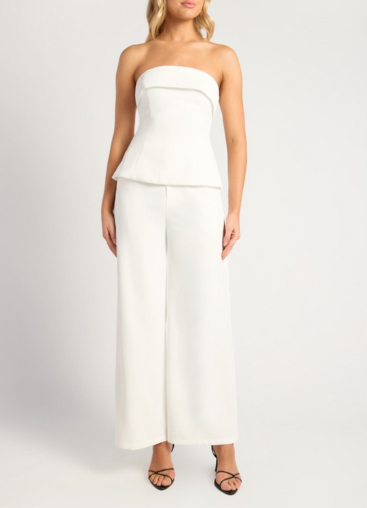 classic white coconut pant