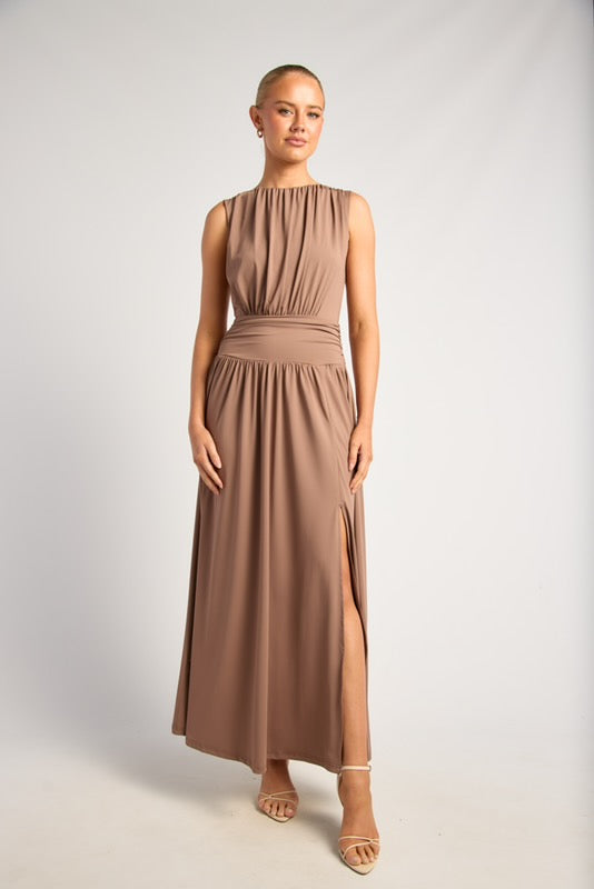 Valencia gown latte