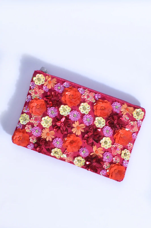 Flower Bomb Clutch