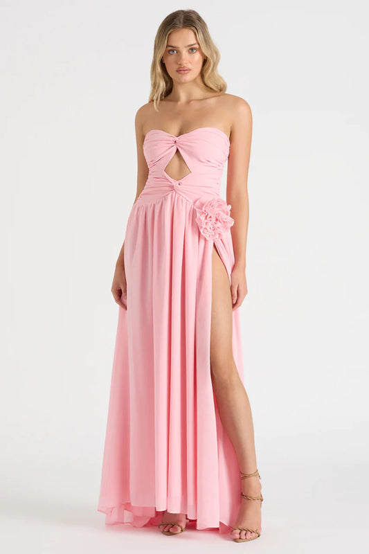 The Rosette Gown Pink